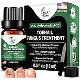 Foot Cure Toenail Fungus Treatment Extra Strength – Athletes Foot Treatment for Toenails, Restorative Nail Repair for Damaged Nails, Toenail Softener with Tea Tree Oil & Oregano Oil - Made in USA