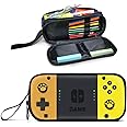JIRAIKEI Gamer Pencil Case for Boys, Large Boys Pencil Pouch for Kids Teens School, Big Capacity Pen Box Pen Bag Organizer with 2 Compartments & Zipper
