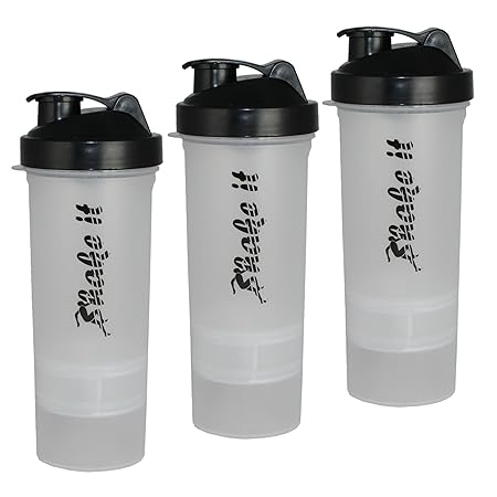 3x Shake it Smartshaker Eiweißshaker Mixer Schüttelbecher Smart Shaker