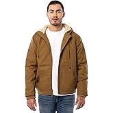 Wrangler mens Duck Sherpa Lined Full Zip Jacket
