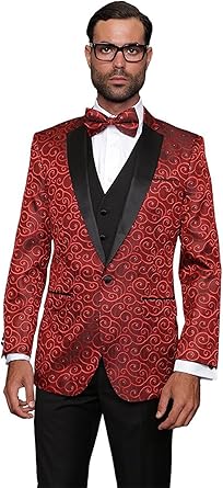 three piece suit design