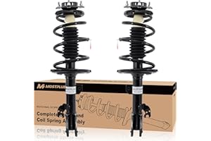 MOSTPLUS Front Struts Coil Spring Assembly Compatible with 2011-2014 Toyota Sienna FWD Shock Absorber Strut Assembly
