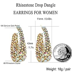 CEJUG Bohemian Statement Earrings for Women Dangle