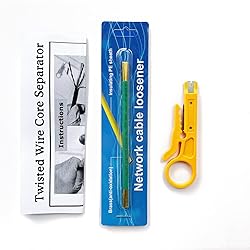 LIUJINCAN Network Cable Untwist Tool, Engineer Wire