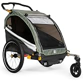 Burley D&rsquo;Lite X, 1 and 2 Seat Kid Bike Trailer &amp; Stroller