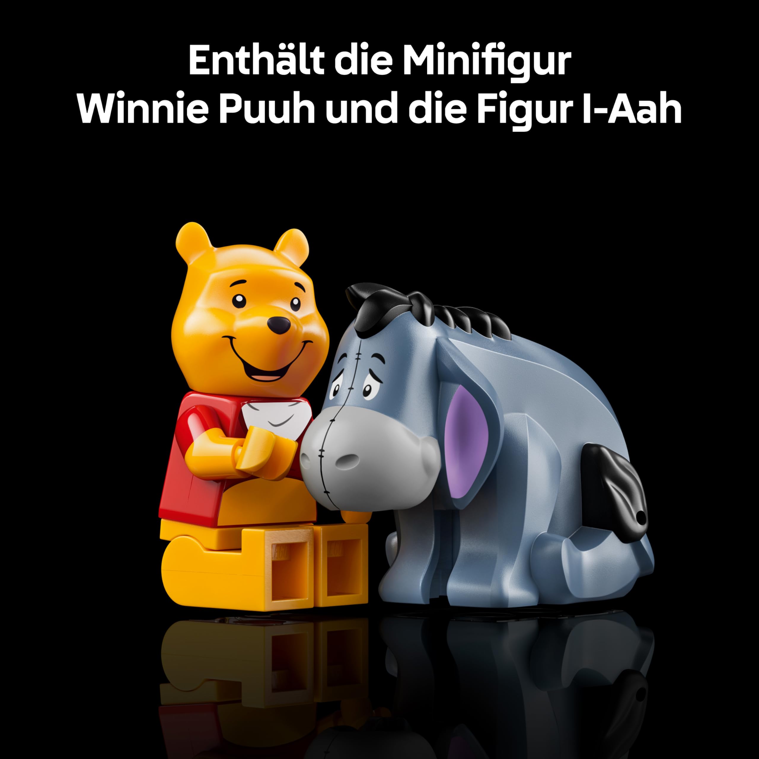 LEGO | Disney Winnie Puuh - Modellbau für Erwachsene zum Ausstellen - mit Honigtopf, Sammler Minifigur & I-Aah Figur - DIY nostalgische Geschenkidee für Fans - 43300 5