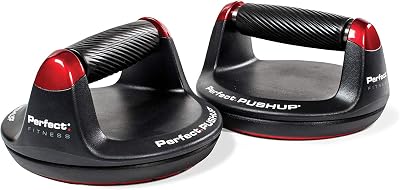 Perfect Fitness SKLZ Push Up Stands Ergonomic Rotating Handles Pack of 2