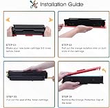 Cool Toner 201X 4-Pack Toner for HP LaserJet Pro M252dw M277dw M277n MFP view 6
