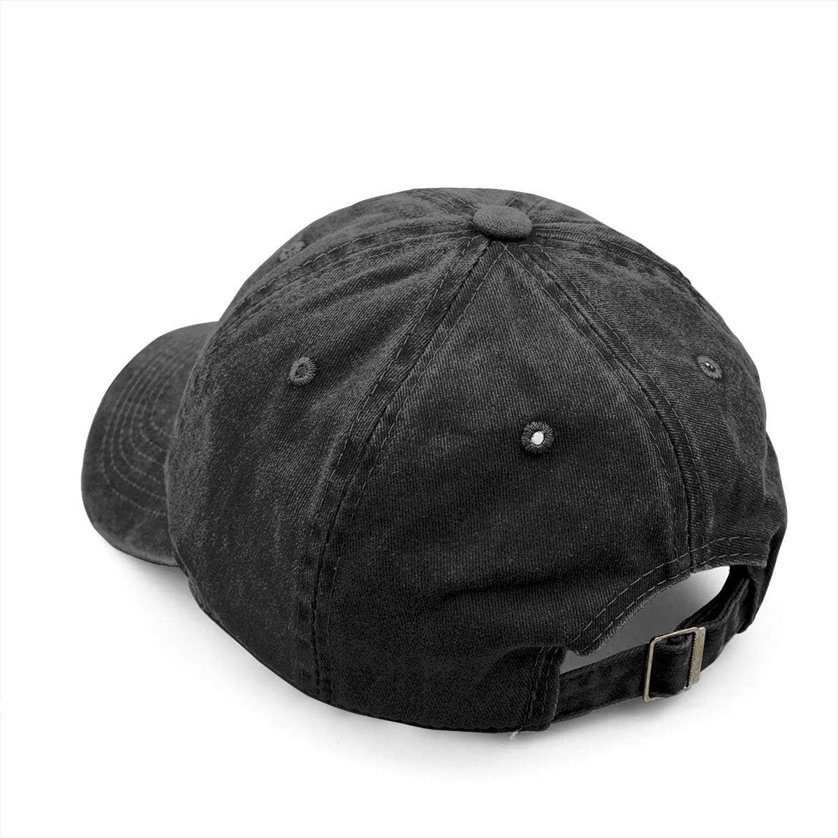 KKMKSHHG Unisex Sorta Sweet Sorta Savage Denim Hat Adjustable Washed Dyed Cotton Dad Baseball Caps (Black3, One Size): Clothing