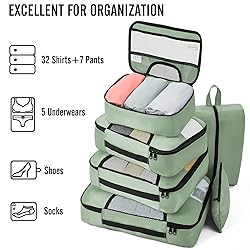 Veken 8 Set Packing Cubes for Travel