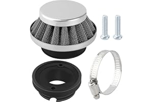 QAZAKY 42mm 43mm 44mm Filter for 33cc 43cc 47cc 49cc 50cc 52cc Minimoto 2-stroke Engine ATV Quad Scooter Go Kart Moped Pit Dirt Mini Pocket Bike Chopper China X1 X2 X3 X6 X7 X8