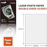Koala Double Sided Glossy Laser Photo Paper A4 250gsm 100 Sheets view 3