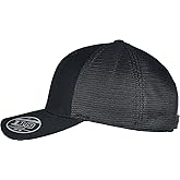 Flexfit 110 Trucker Mesh Snapback Cap - Black - One Size