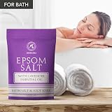 AROMATIKA Epsom Bath Salt Lavender 3x1000g Magnesium Sulphate Natural Relaxation view 2
