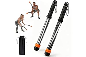 VividPulse 2PCS Weighted Ropeless Battle Ropes for Home Gym - Portable & Quiet Training Rope for HIIT, Strength & Low-Impact 