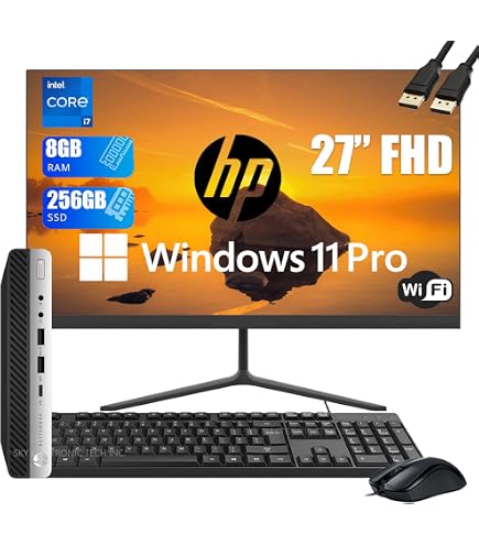 Amazon.com: HP EliteDesk 800 G4 Mini Business Desktop PC, Intel