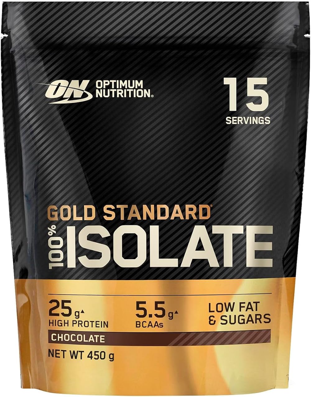 Optimum Nutrition Gold Standard 100% Isolate Protein Chocolate 450g 15 Servings