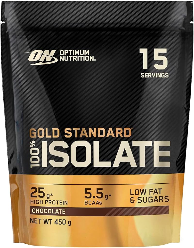 Optimum Nutrition Gold Standard 100% Isolate Protein Chocolate 450g 15 Servings