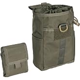 EXCELLENT ELITE SPANKER Molle Dump Pouch Drawstring Magazine Utility Pouch Folding Dump Pouch Waist Bag