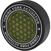 GOGHOST Tuning Fork Activator Puck | Creates Minimal Noise and a Sustained Tone, Rubber Tuning Forks Activators