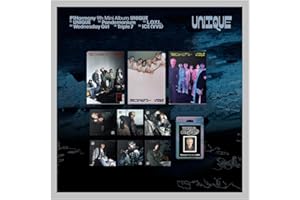 (3 Ver Set:1Book+1Compact+1FaNCy) P1harmony UNIQUE 9th Mini Album with Tracking P1H