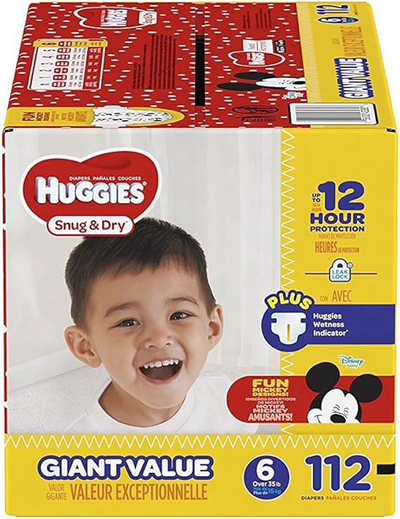 huggies diapers snug and dry size 6