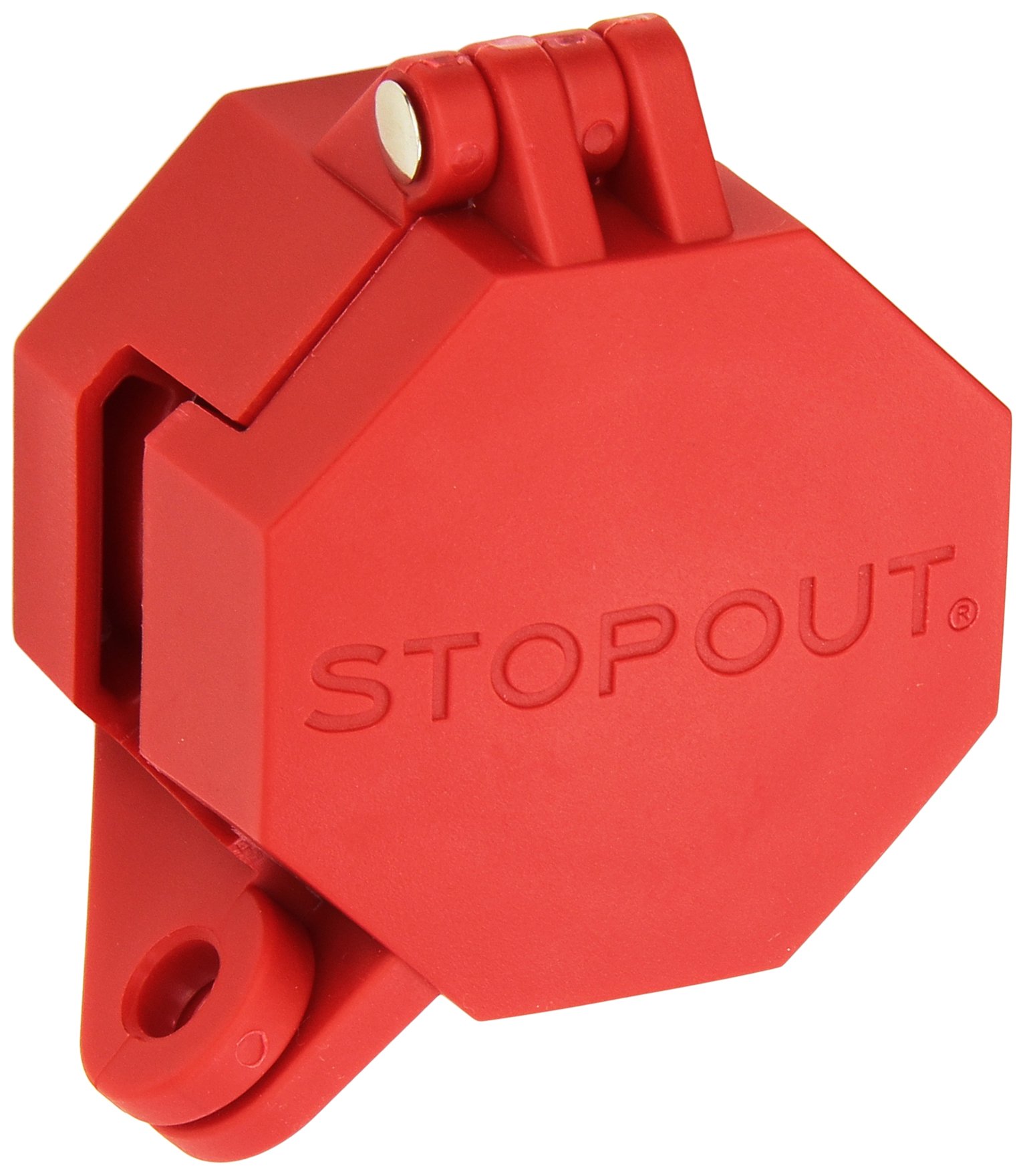 Accuform Signs KDD477 STOPOUT TrailerLock Glad Hand Lockout, Blocks Access To Air Line
