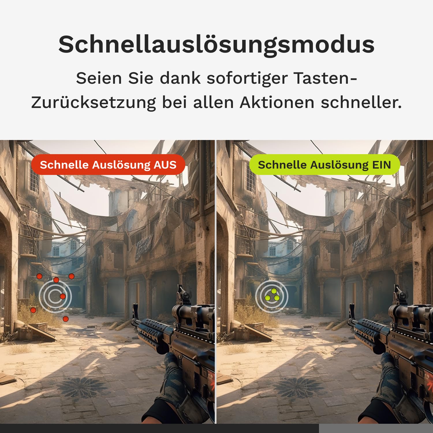 GLORIOUS Gaming GMMK 3 Tastatur Rapid Trigger: Hall-Effekt, 8k Abrufrate, MX/Schalter, Hot-Swap 100%, Dichtungssystem, Doubleshot PBT Tastenkappen, QWERTZ Deutsch 2