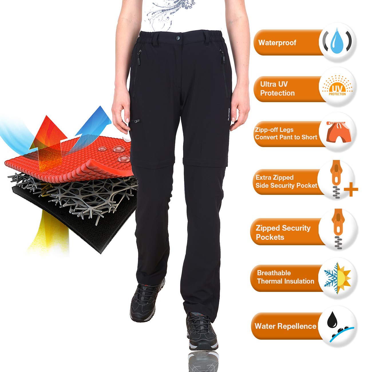 extra long hiking trousers