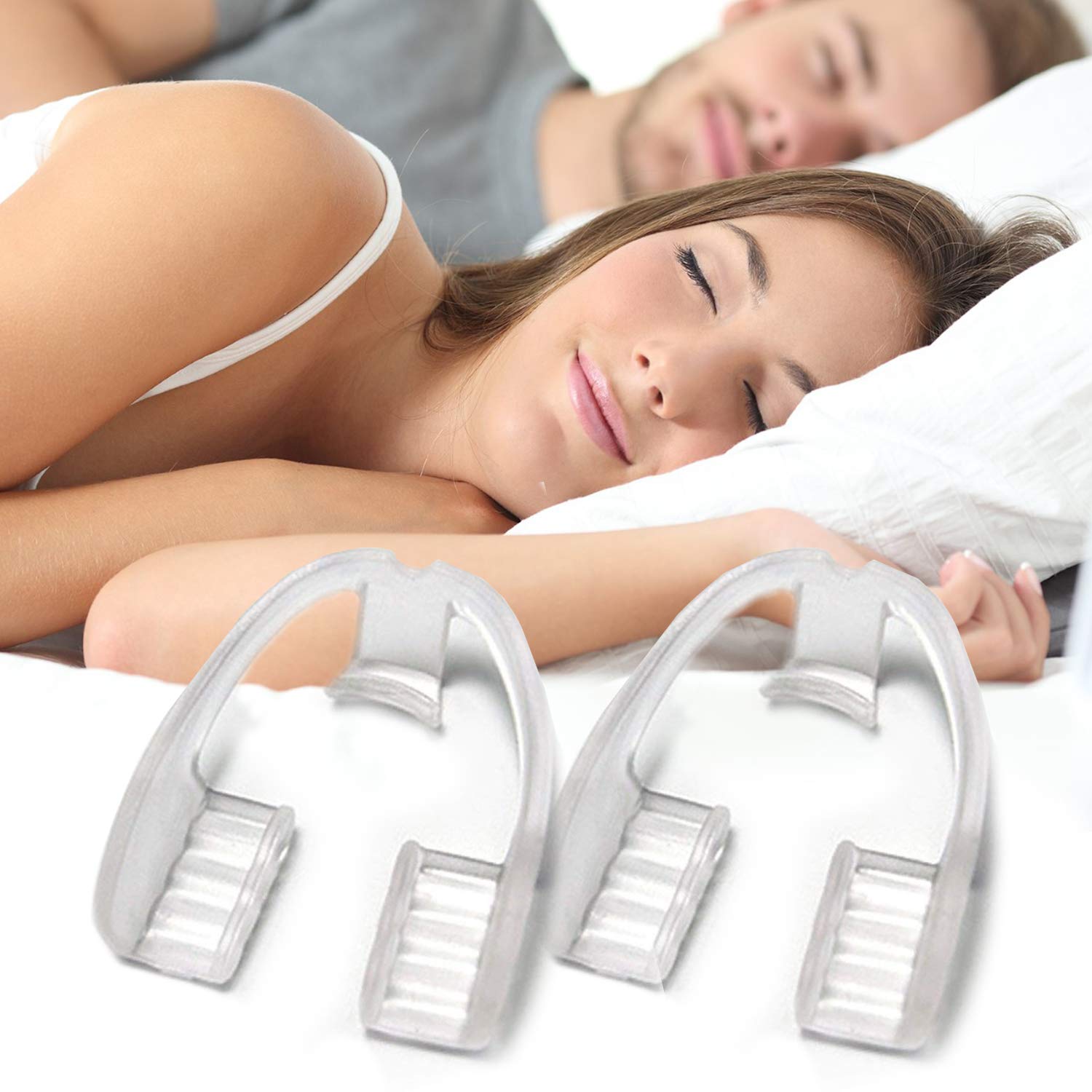 Anti Teeth-Grinding Dental Guard-Ready to use-No Boiling or Molding, Slim, Sleek and Comfortable Works for Upper and Lower Jaw, relieves pain and corrects TMJ and Bruxism : Beauty