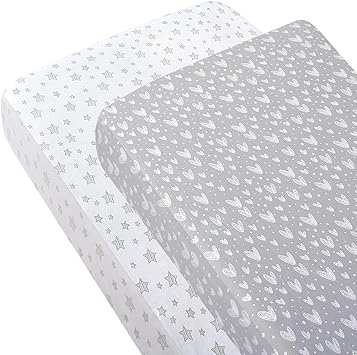 jersey cotton crib sheets
