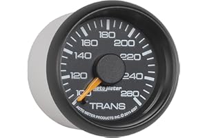 AutoMeter - Gauge, Trans Temp, 2 1/16", 100-260ºF, Digital Stepper Motor, GM Factory Match