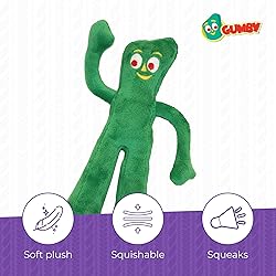Multipet Gumby Dog Plush Toy - Squeaky Toy for All