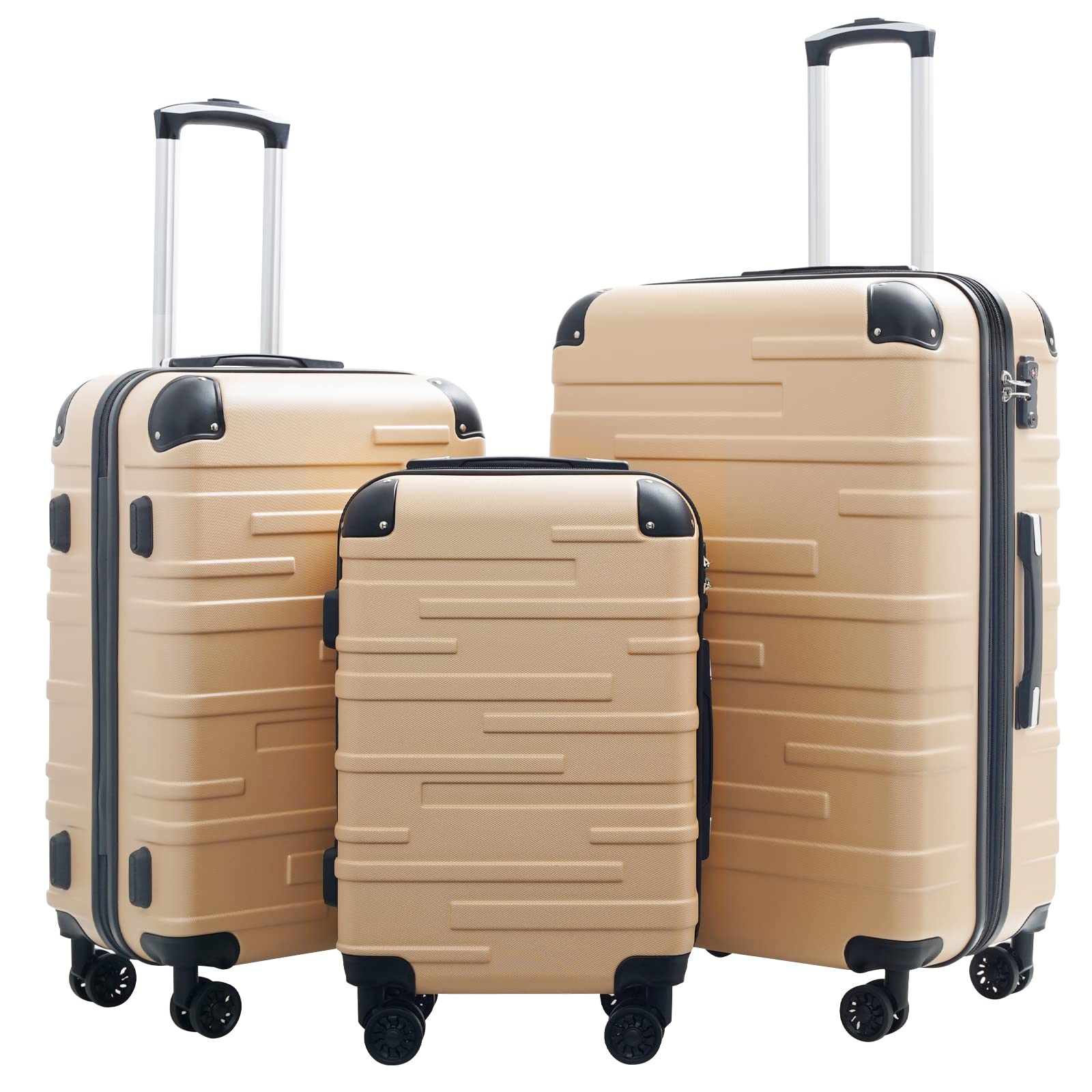 Coolife Luggage Expandable(only 28