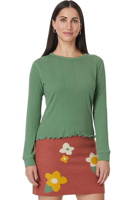 売れ筋商品|||ドード アンドコー パーカー・スウェットシャツ アウター レディース Foothill Pointelle Long-Sleeve Hoodie - Women's Salt Nasturtium Print Toad&Co Women's Foothill Pointelle Long Sleeve Hoodie Salt