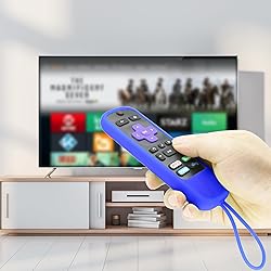 TOKERSE Silicone Remote Cover Compatible for Roku