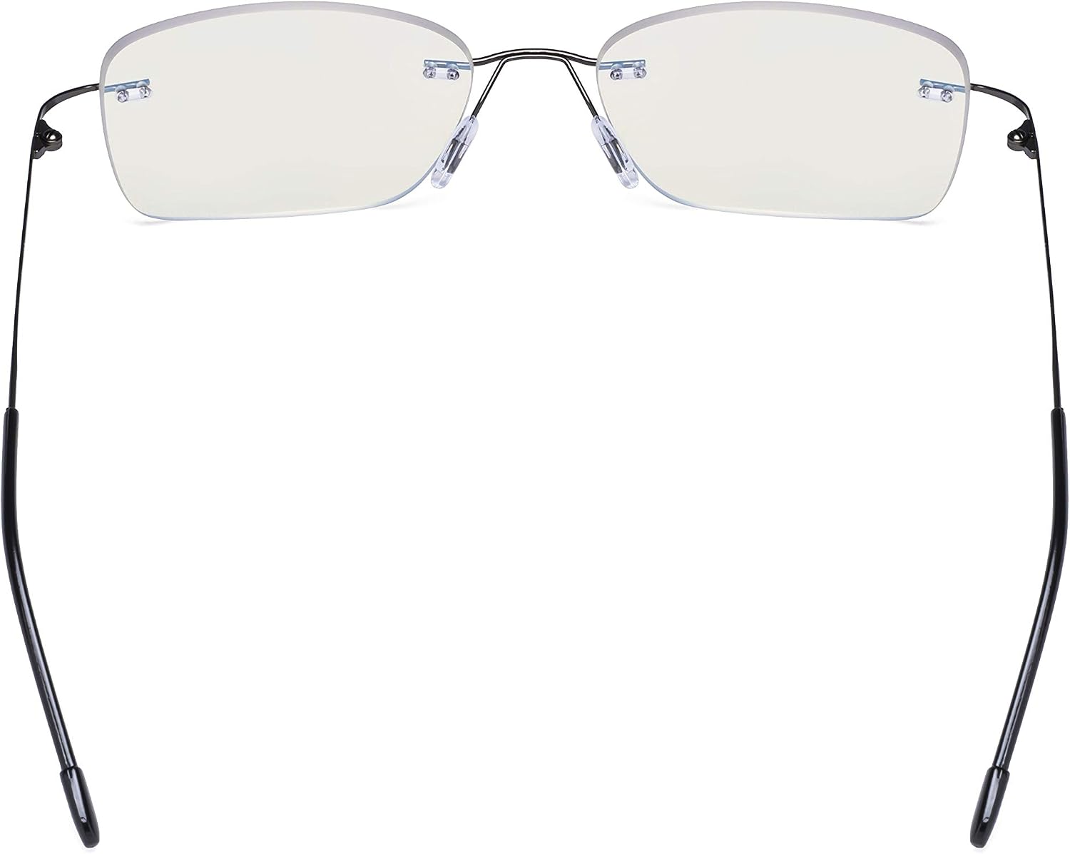 Eyekepper Rimless Progressive Readers Women, UV Protection Rimless Multifocus Computer Readers - Image 5
