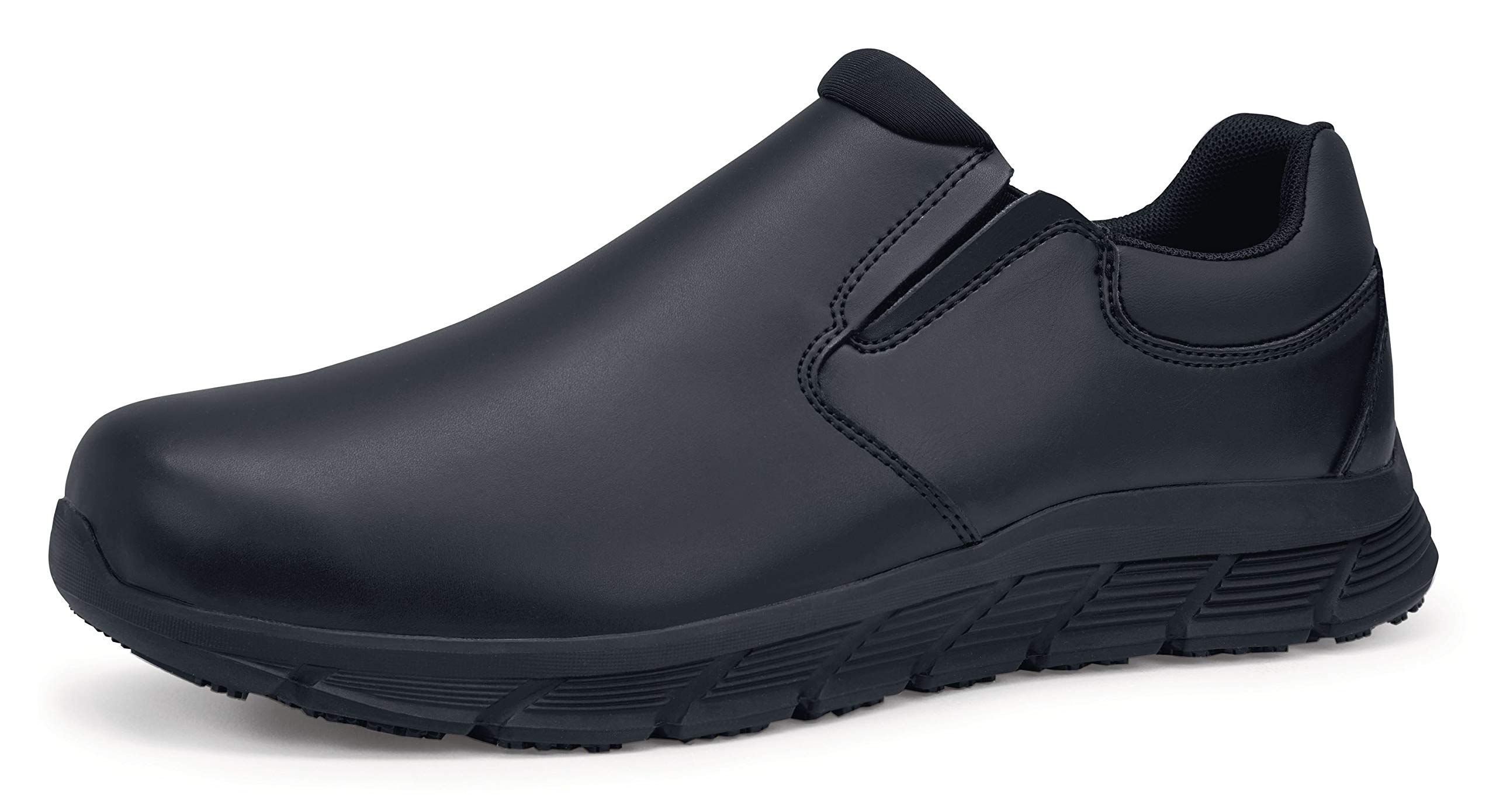 Shoes for Crews Work Shoes Cater II Woman – Stylish and Casual Slip-on Shoes, Secure fit, Slip-Resistant, Water-Repellent, Leather, OB E SR – for Women