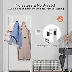 Optish Over The Door Hooks, Door Hanger Hooks for