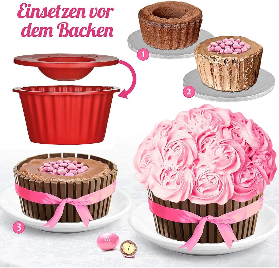 Factory Outlet Giant Cupcake Mold Pan Huge Fun Jumbo Smash Cake Big Silicone Extra Large Cake Decorating Supplies Kitchen Home Fast Shipping Worldwide Gestan Co Za