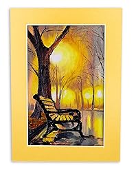 12x16 Mat for 11x14 Photo - Precut Metallic Gold