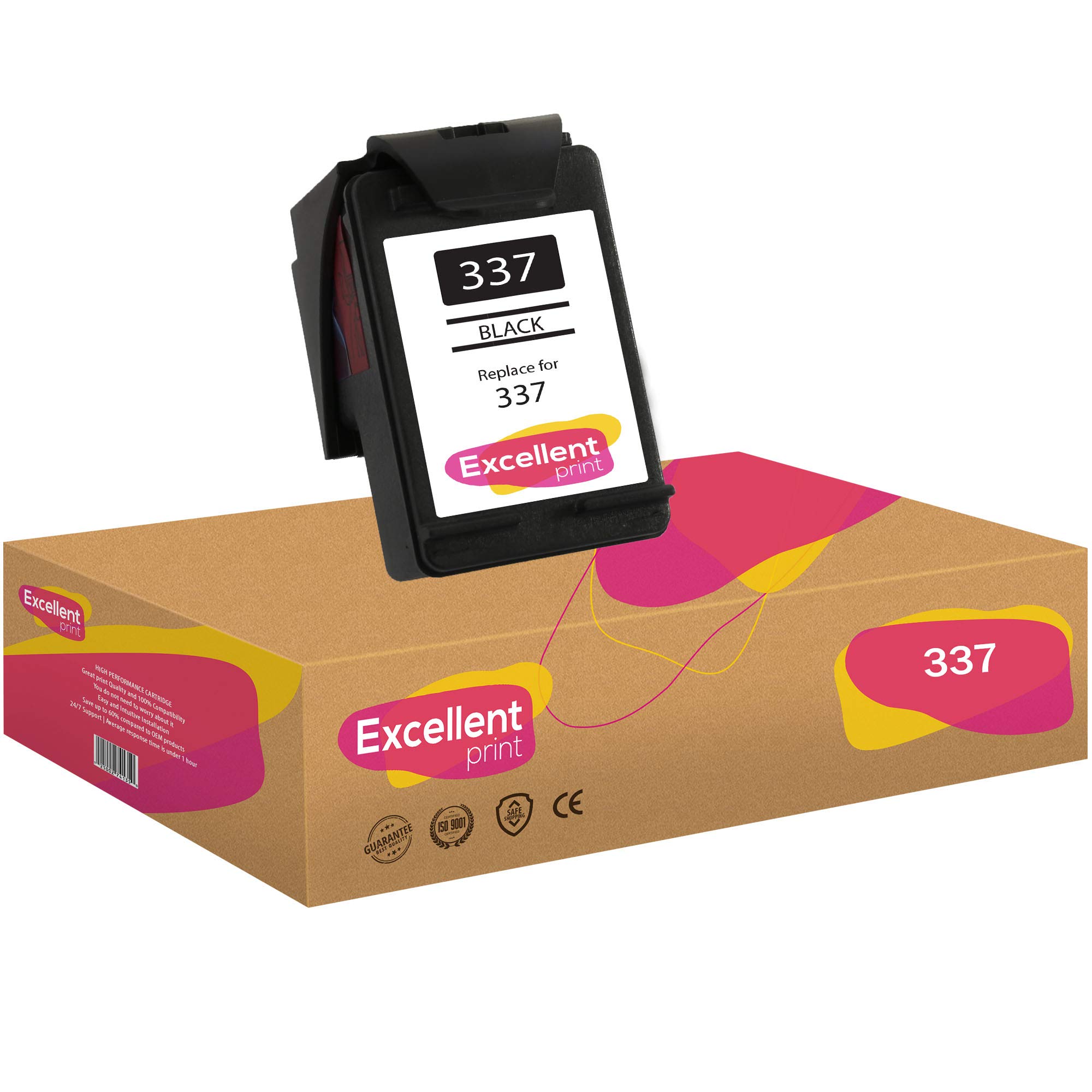 Excellent Print 337 Compatible Ink Cartridges for HP Officejet 100 Photosmart 2573 2575 8050