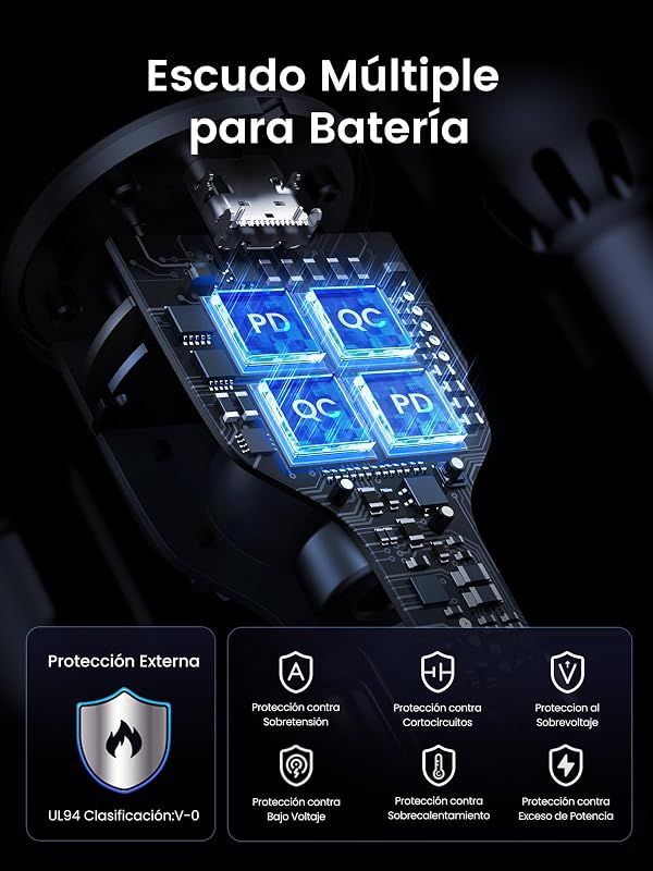 130W USB C Car Charger, Tipo C Car Charger Fast Charging com 3 portas, compatível com iPhone 17 Pro MAX Air/16/15/14/13, Samsung Galaxy S25/24, Xiaomi, MacBook, iPad Pro, Air Mini — foto 7 de 8