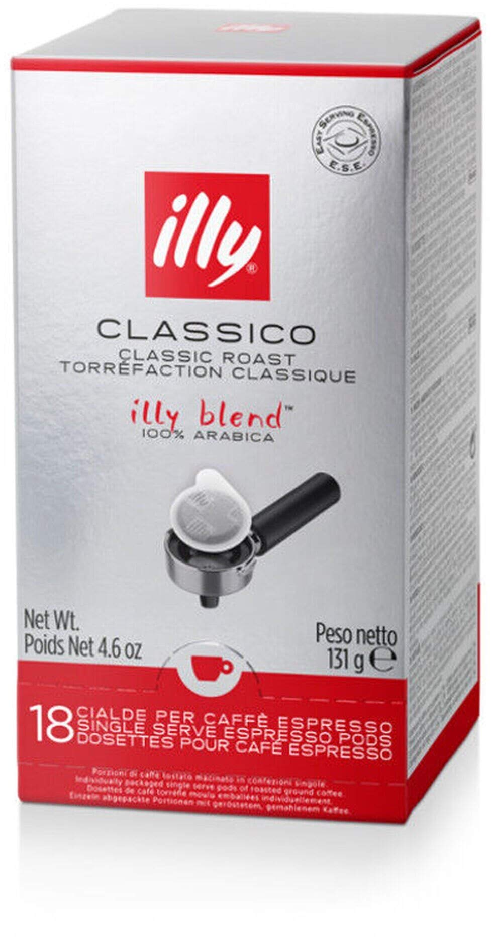Illy espresso coffee pods, REGULAR roast coffee pods, 100% ...