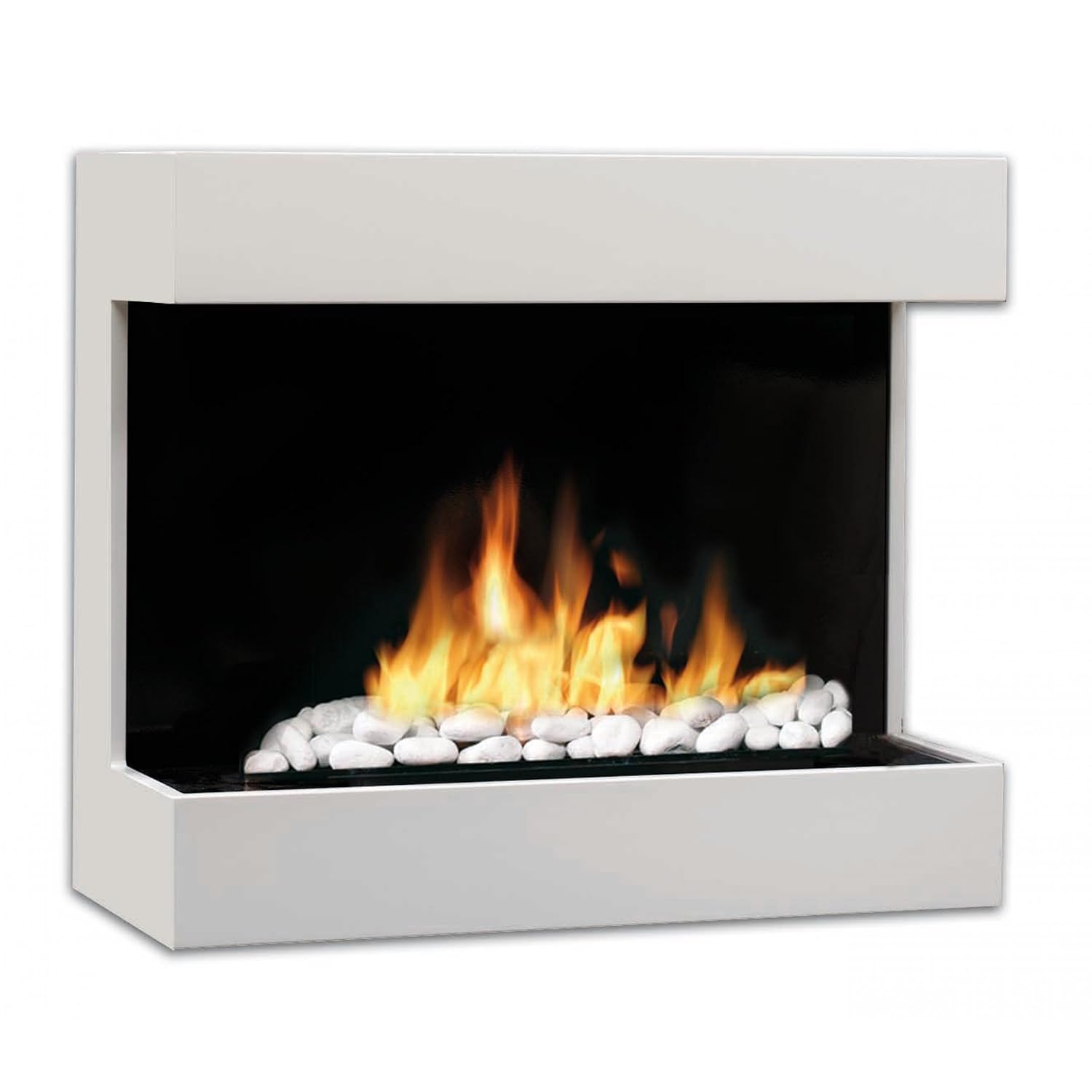 Muebles de salon con chimenea de bioetanol Los mejores muebles de salón.