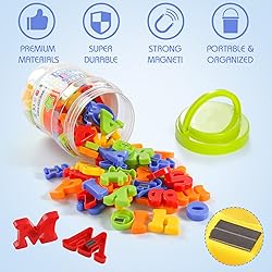 LovesTown 104 PCS Alphabet Magnetic Letters and