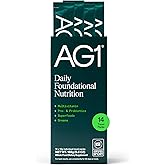 AG1 Athletic Greens Powder Supplement, Improve Gut Health, Multivitamin, Probiotic, Gluten Free, Vegan and Keto Friendly, 75 