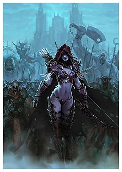 Poster Sylvanas Windrunner - Queen of the Forsaken World of Warcraft A3 (42x30 cm) B