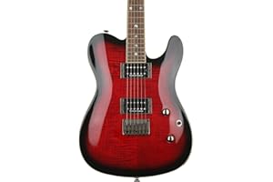 Fender Special Edition Custom Telecaster FMT Electric Guitar, with 2-Year Warranty, Black Cherry Burst, Laurel Fingerboard