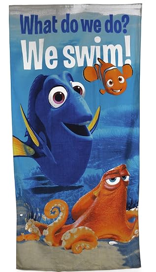 Enfants Personnage Officielle Serviette De Plage Dessin